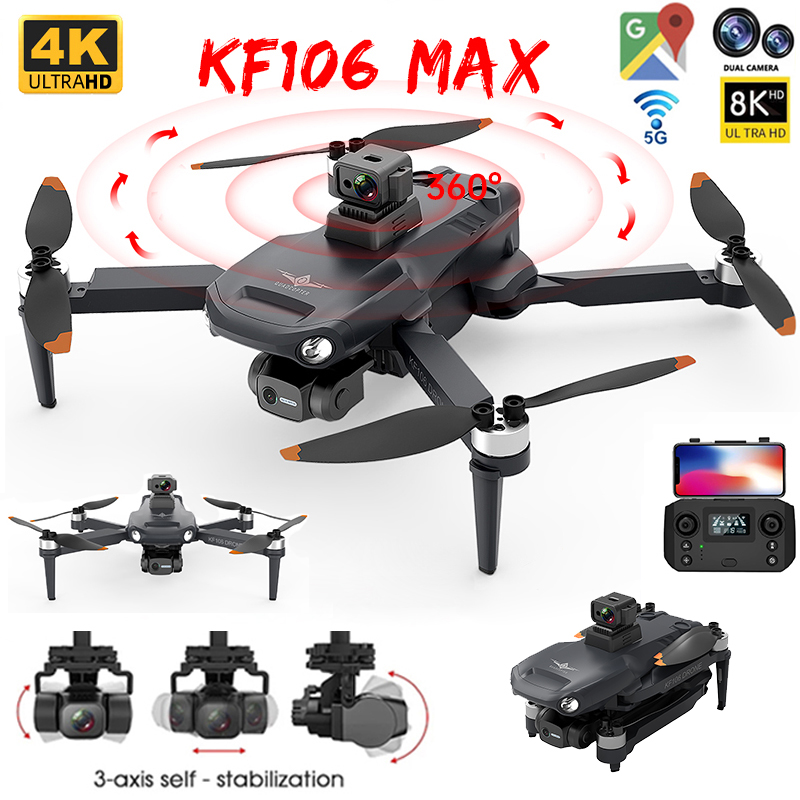 Drone Surveying - 2022 NEW KF106 Max Drone 8K