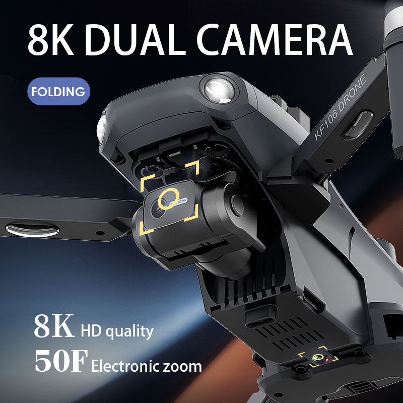 2022 NEW KF106 Max Drone 8K Pr - Drone Surveying recension och pris