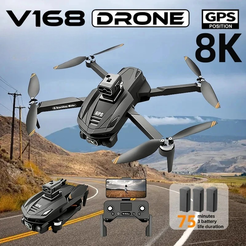 Original V168 GPS Drone Profes - Drone Surveying recension och pris