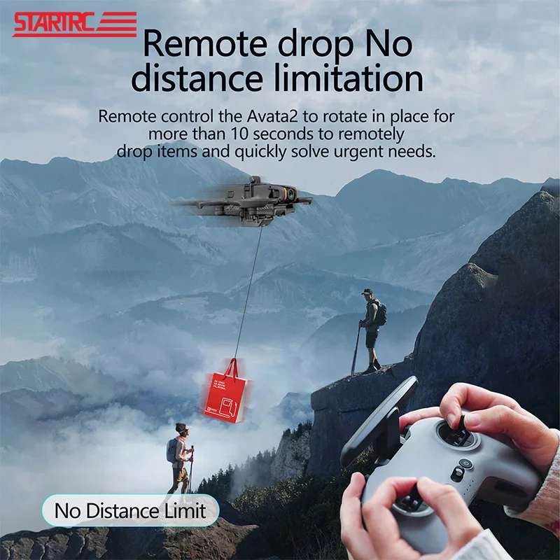 For DJI Avata 2 Drone Airdrop  - Drone Multispectral recension och pris