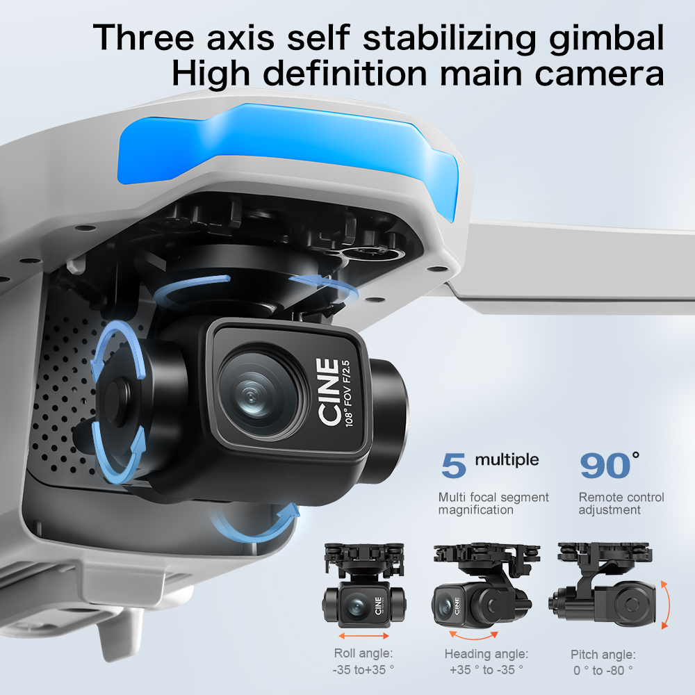 S-X1 MAX GPS Drone with 3-Axis - Drone Surveying recension och pris