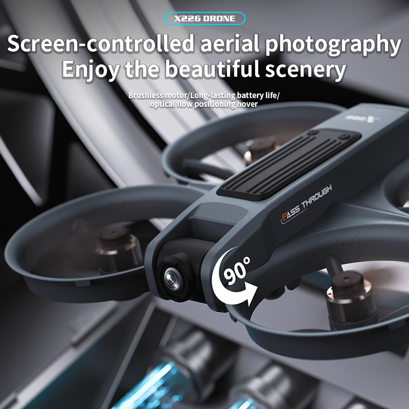 NEW X226 RC Drone 2.4G 5G WIFI - Drone Aerial Photography recension och pris