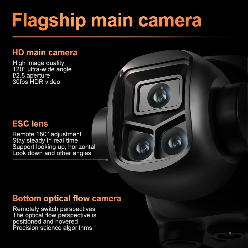 Original V988 Drone 8K HD Dual - Drone Surveying recension och pris